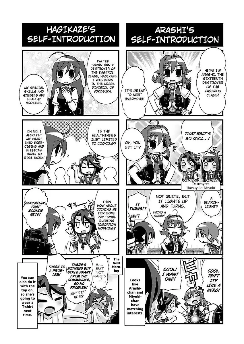 Kantai Collection - Kankore - 4-koma Comic - Fubuki, Ganbarimasu! Chapter 122 3